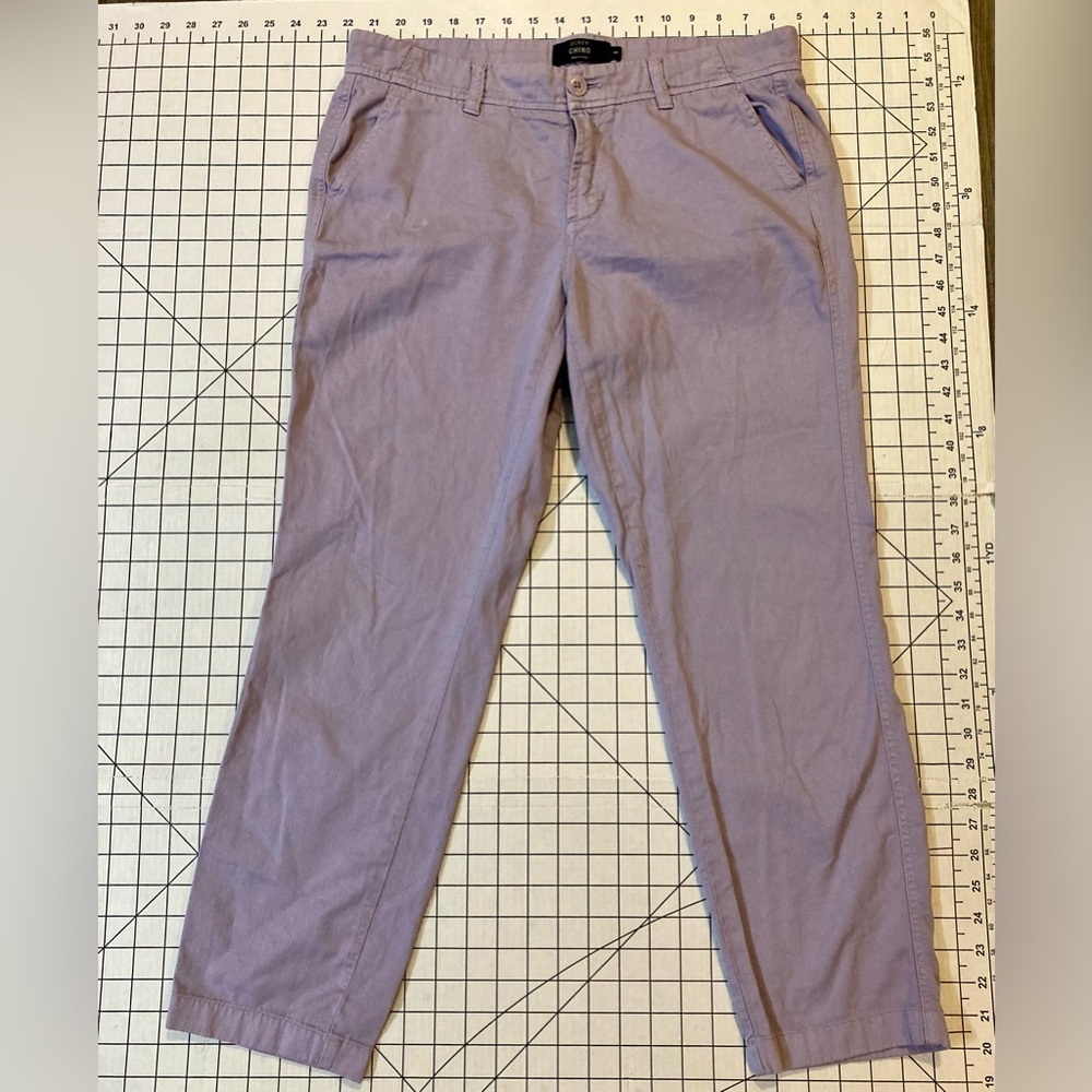 J. Crew Women’s Size 8 Purple Chino Pants